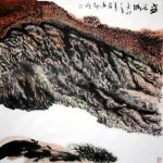 Chinese painting: Great Wall at Distance